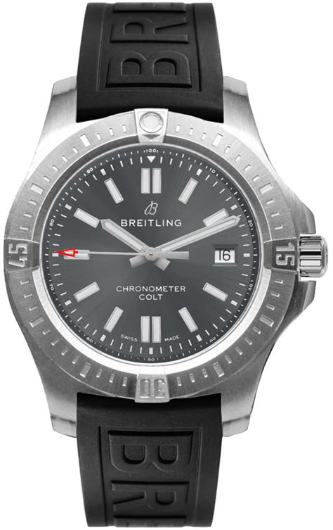 breitling colt chronometre price|breitling colt 41 tempest grey.